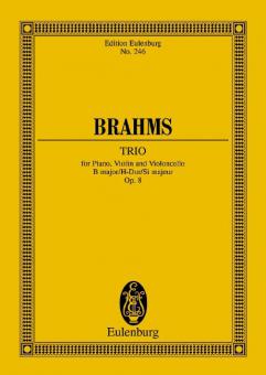 Klaviertrio Nr. 1 in H-Dur op. 8 Download