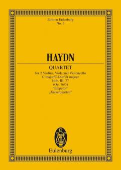 Streichquartett C-Dur, Kaiserquartett op. 76/3 Hob. III:77 Download