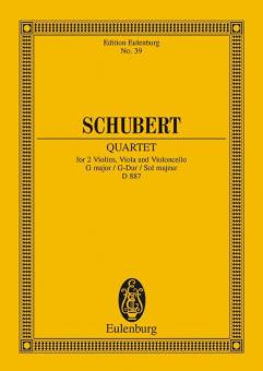 Streichquartett G-Dur op. 161 D 887 Download