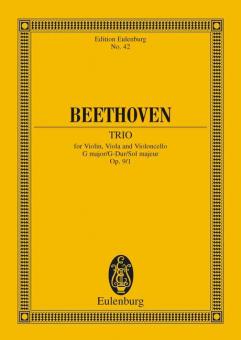 Streichtrio G-Dur op. 9/1 
