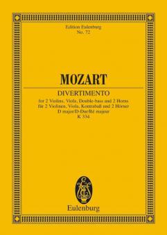 Divertimento Nr. 17 D-Dur KV 334 