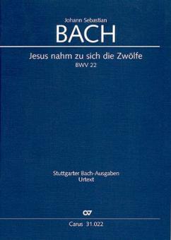 Jesus nahm zu sich die Zwölfe Standard