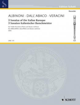3 Sonatas of the Italian Baroque Download