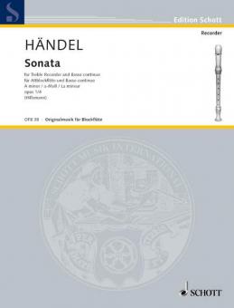 Sonata No.4 in A Minor Download