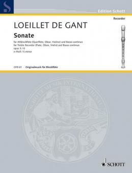 Sonata Op. 3 Download