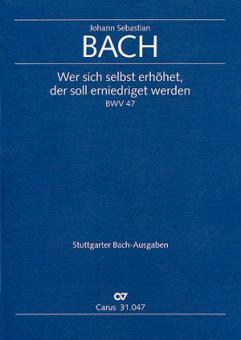 Wer sich selbst erhöhet, der soll erniedriget werden Standard