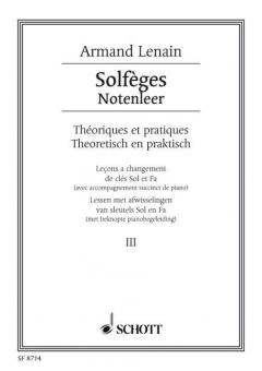 Solfèges Vol. 3 Download