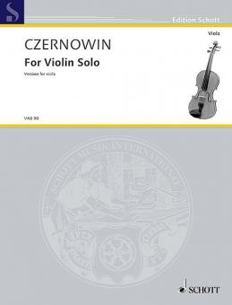 For Violin Solo Download