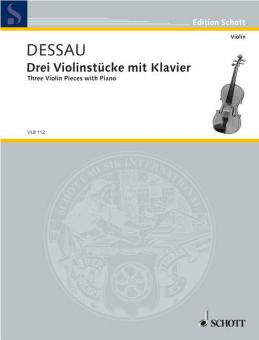 Three Violin Pieces with Piano Download