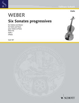 Six Sonates progressives WeV P.6 Heft 2 Download