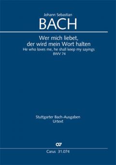 Wer mich liebet, der wird mein Wort halten (II) Standard
