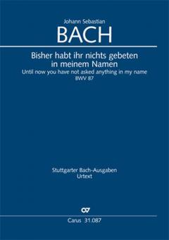 Bisher habt ihr nichts gebeten in meinem Namen Standard