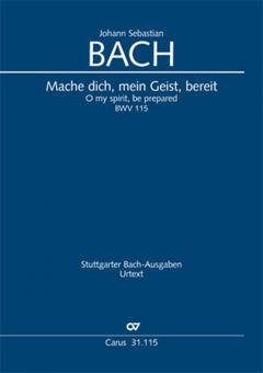 Mache dich, mein Geist, bereit Standard
