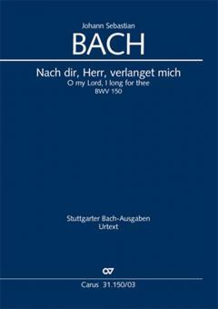 Nach dir, Herr, verlanget mich Standard
