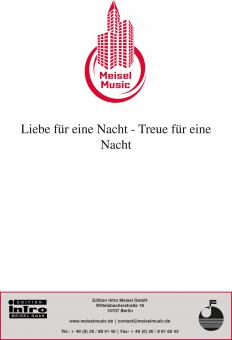 Liebe für eine Nacht - Treue für eine Nacht 