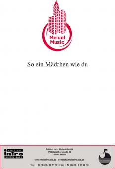 So ein Mädchen wie du 