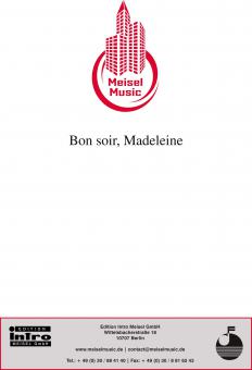 Bon soir, Madeleine 