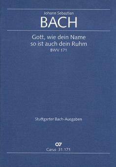 Gott, wie dein Name, so ist auch dein Ruhm Standard