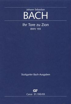 Ihr Tore zu Zion 