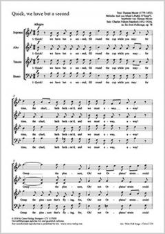 Quick, we have but a second op. 78 Standard