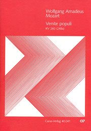 Venite populi KV260 