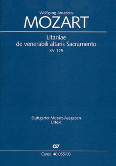 Litaniae de venerabili altaris Sacramento 