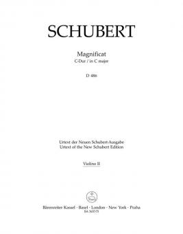Magnificat in C major D 486 