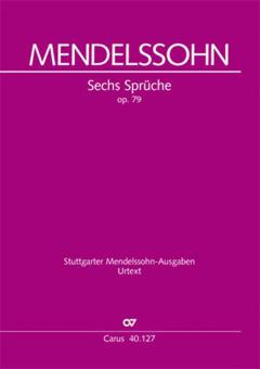 Sechs Sprüche zum Kirchenjahr op. 79 Standard