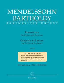 Concerto in mi minore op. 64 per violino e orchestra Standard