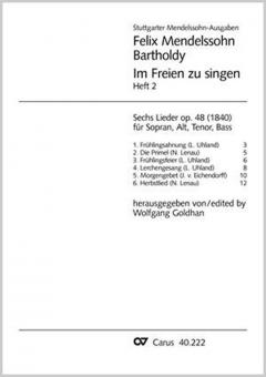 Im Freien zu singen 2 Standard