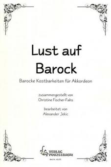 Lust auf Barock für Akkordeon Solo 