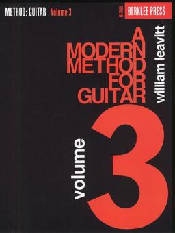 Modern Method for Guitar Vol. 3 Book Only 