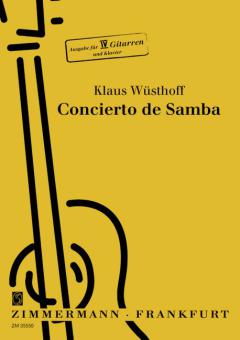 Concierto de Samba für 4 Solo-Gitarren und Klavier 