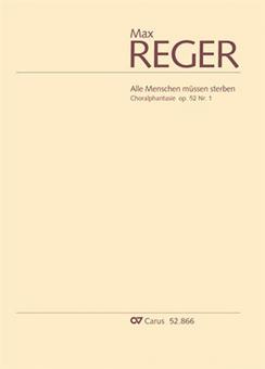Choralphantasie 'Alle Menschen müssen sterben' 