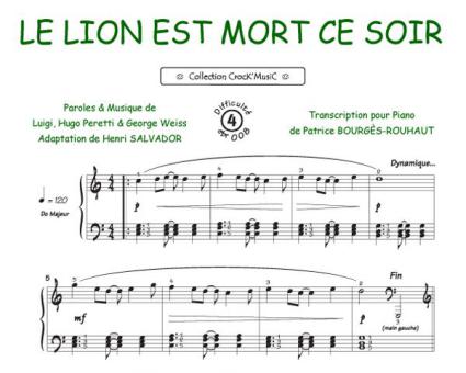 Le lion est mort ce soir 