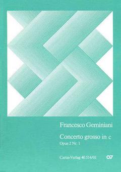 Concerto grosso in c-Moll op. 2 no. 1 