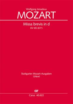 Missa brevis in d-Moll KV65 Standard