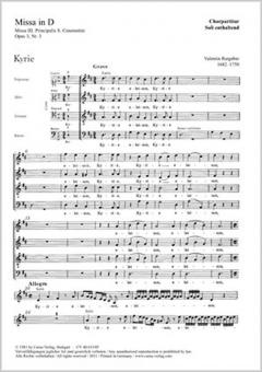Missa in D-Dur op. 3 