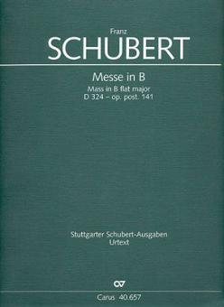 Messe in B-Dur D324 