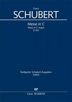 Messe in C-Dur D452 Standard