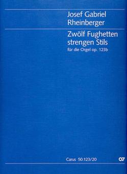 Zwölf Fughetten strengen Stils II 