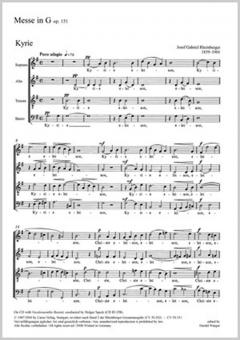 Missa St. Crucis in G-Dur op. 151 Standard