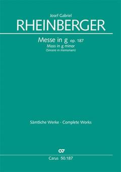 Mass in G minor op. 187 