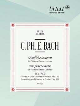 Complete Sonatas 2: Sonatas in D major Wq 126 and in G minor Wq 127 