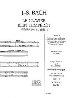 Le Clavier bien tempéré Vol. 1b 