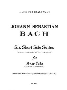 6 Short Solo Suites for Tenor Tuba 
