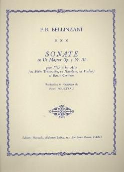 Sonate en Ut Majeur Op. 3 Nr. 3 