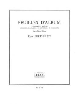 Feuilles d'Album 