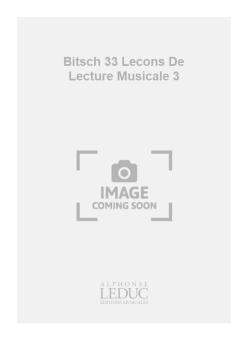 33 Lecons de Lecture Musicale 