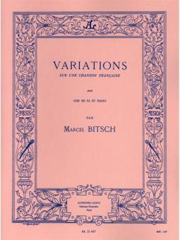 Variations Sur Une Chanson Francaise 